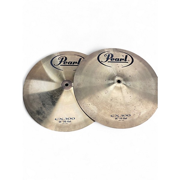 Used Pearl 14in CX300 Pair Cymbal