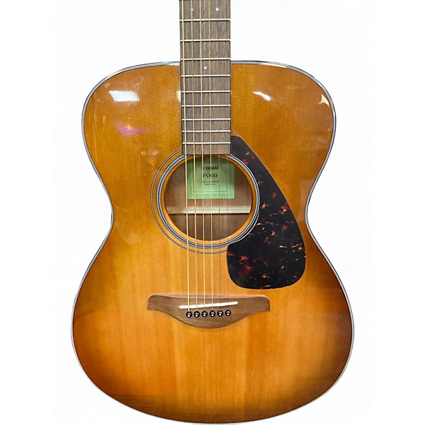 Used Yamaha FS800 2 Tone Sunburst Acoustic Guitar