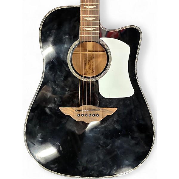 Used Keith Urban Nightstar 1st Anniversary Edition Black Acoustic Electric Guitar