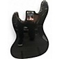 Used Squier Jazz Bass 5 String  Black Electric Bass Guitar