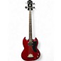 Used Epiphone SG Bass Cherry Electric Bass Guitar thumbnail