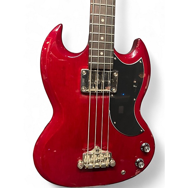 Used Epiphone SG Bass Cherry Electric Bass Guitar