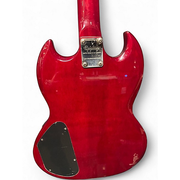 Used Epiphone SG Bass Cherry Electric Bass Guitar