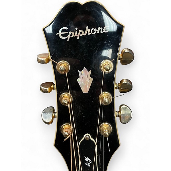 Used Epiphone EJ200CE Natural Acoustic Electric Guitar