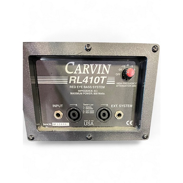 Used Carvin RL410T Bass Cabinet