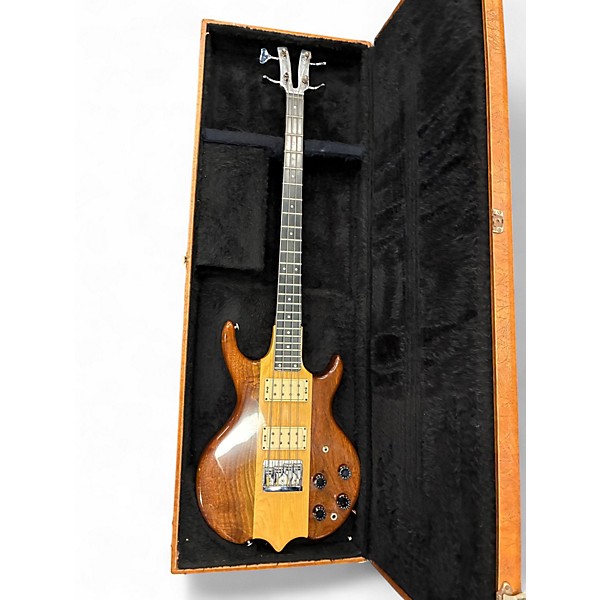 Vintage 1981 Kramer DMZ6000 Natural Electric Bass Guitar