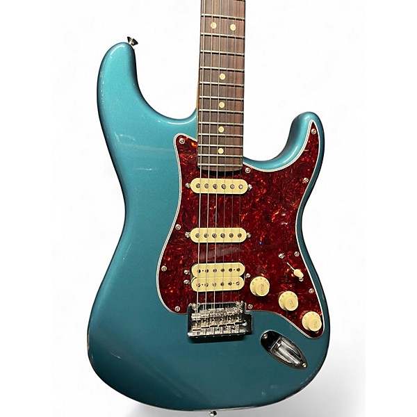 Used Fender Player II Stratocaster HSS Ocean Turquoise Solid Body Electric Guitar