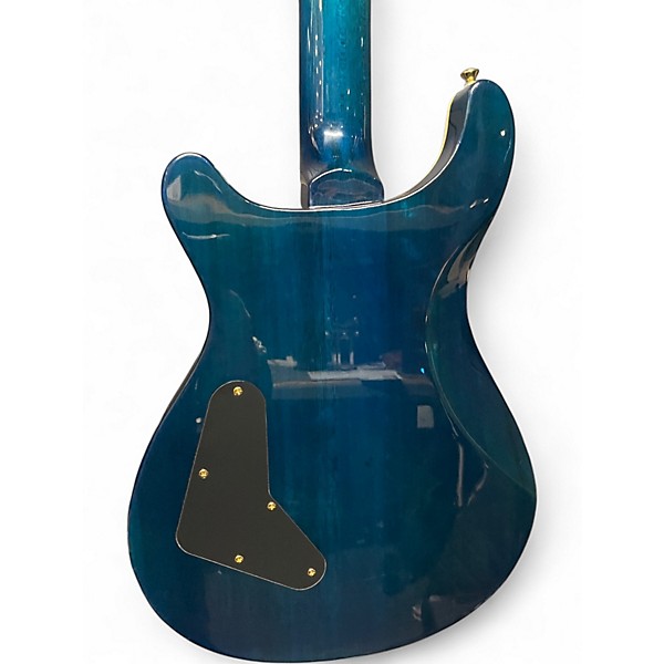 Used Aio W400 Blue Burst Solid Body Electric Guitar
