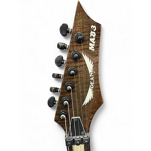 Used Dean Michael Angelo Batio MAB3 Trans Brown Solid Body Electric Guitar