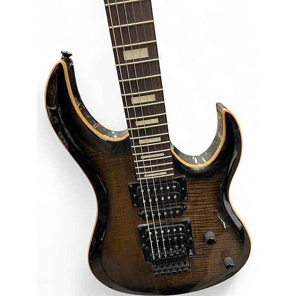 Used Dean Michael Angelo Batio MAB3 Trans Brown Solid Body Electric Guitar