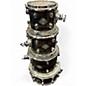 Used ddrum 7 Piece Dominion Birch Brushed Olive Metallic Drum Kit