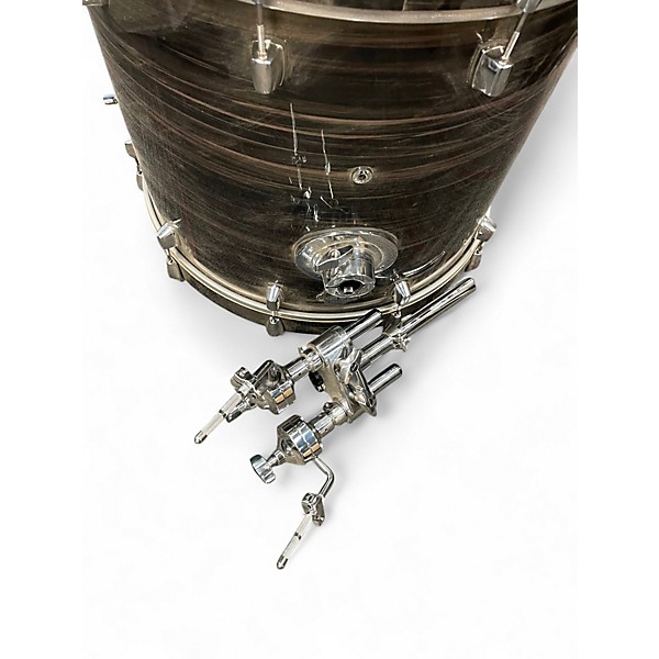 Used ddrum 7 Piece Dominion Birch Brushed Olive Metallic Drum Kit