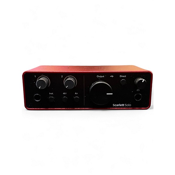 Used Focusrite Scarlett Solo Audio Interface