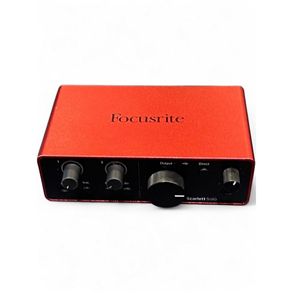 Used Focusrite Scarlett Solo Audio Interface