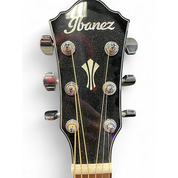 Used Ibanez AEG62 Natural Acoustic Electric Guitar