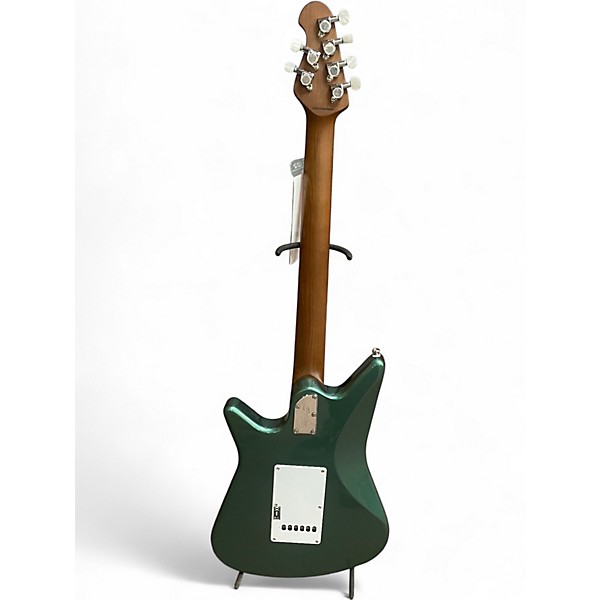 Used Sterling by Music Man Albert Lee Sherwood Green Metallic Solid Body Electric Guitar