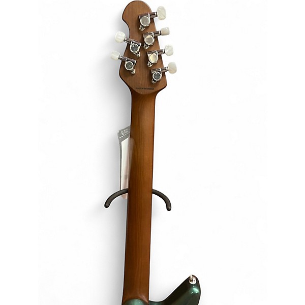 Used Sterling by Music Man Albert Lee Sherwood Green Metallic Solid Body Electric Guitar