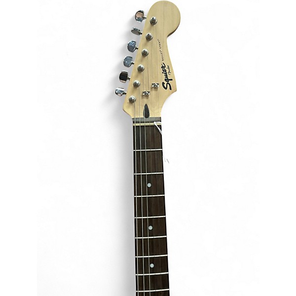 Used Squier Bullet Stratocaster Pink Solid Body Electric Guitar