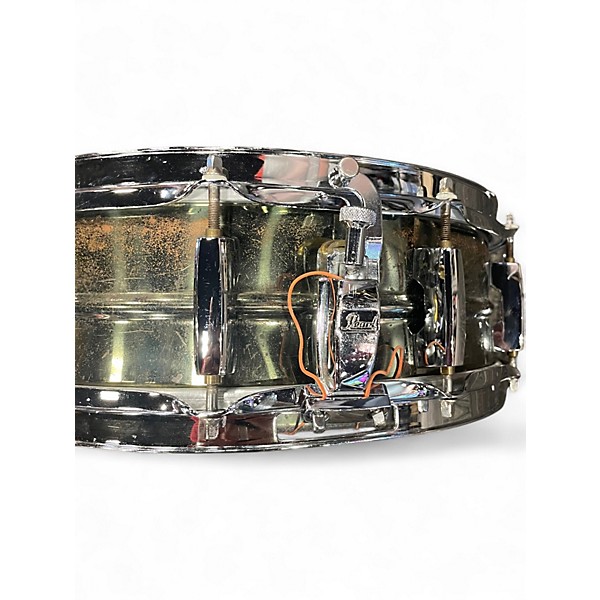 Used Pearl 14in SENSITONE SNARE BRASS Drum