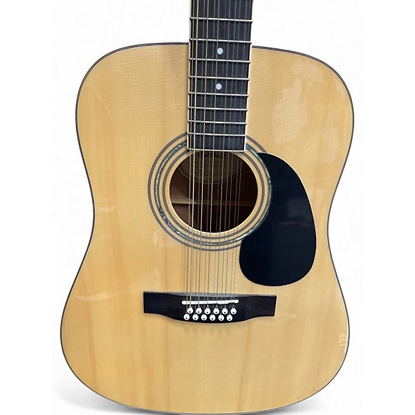 Used Mitchell D-120S-12-EN Natural 12 String Acoustic Electric Guitar