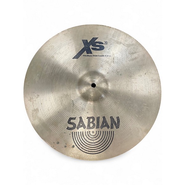Used SABIAN 16in XS20 Medium Thin Crash Cymbal