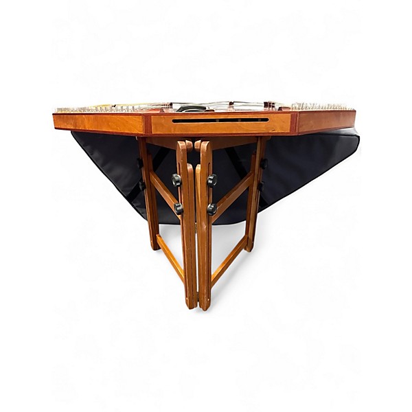 Used James Jones Instruments HAMMERED DULCIMER CELTIC KNOT DARK WOOD Dulcimer