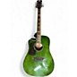 Used Keith Urban Player Green Acoustic Guitar thumbnail