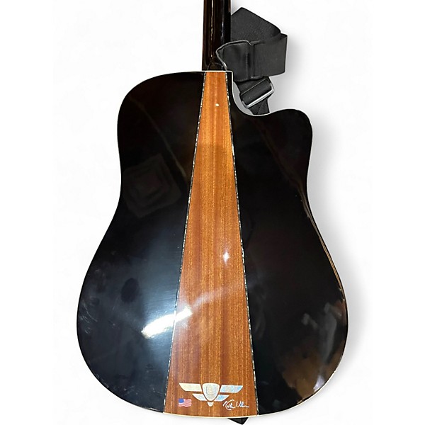 Used Keith Urban Player Green Acoustic Guitar