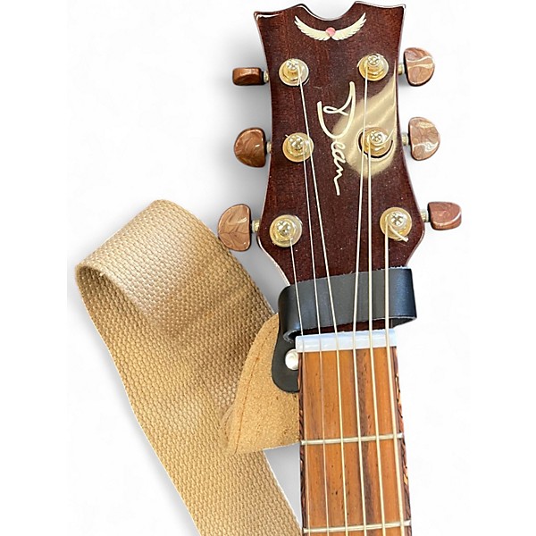 Used Dean TS2 LH Natural Acoustic Guitar