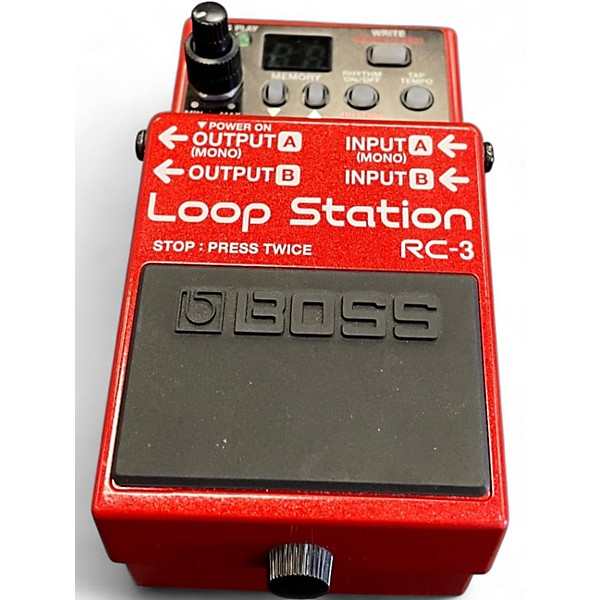 Used BOSS RC3 Loop Station Pedal