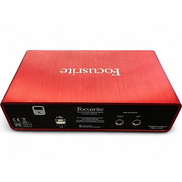 Used Focusrite Scarlett 2i2 Gen 2 Audio Interface