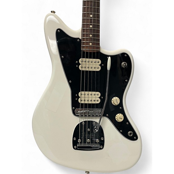 Used Fender Jazzmaster White Solid Body Electric Guitar