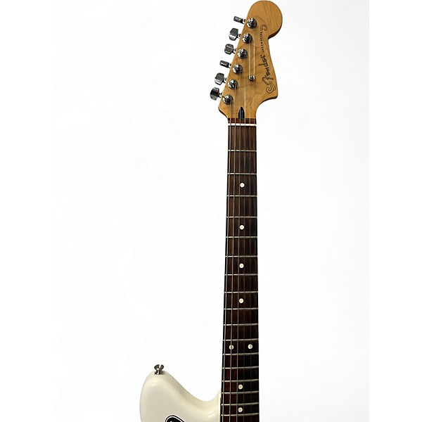 Used Fender Jazzmaster White Solid Body Electric Guitar