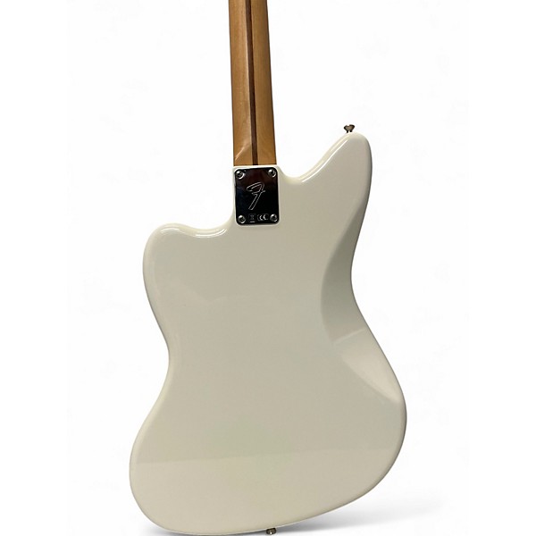 Used Fender Jazzmaster White Solid Body Electric Guitar