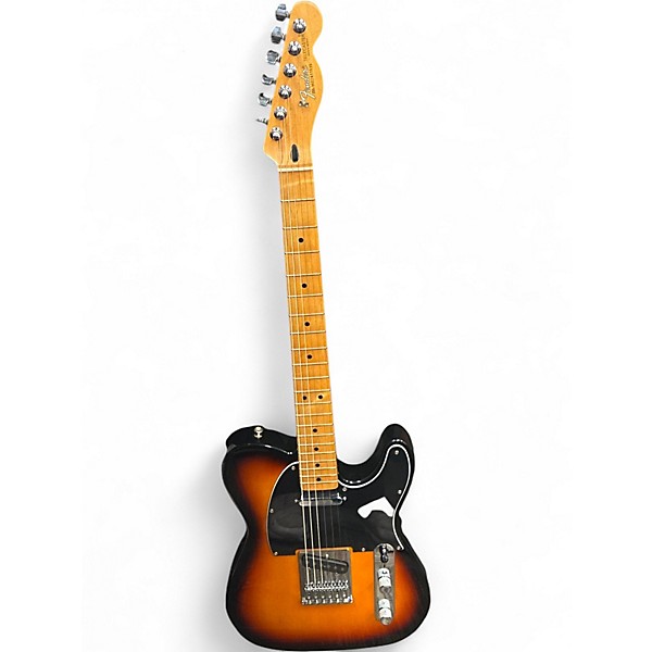 Used Fender Standard Telecaster 3 Tone Sunburst Solid Body Electric Guitar