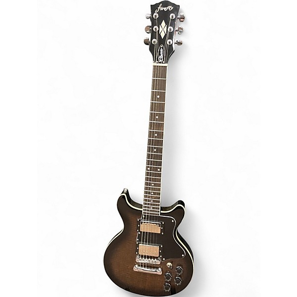 Used Firefly CLASSIC DOUBLE CUT TRANS BLACK BURST Solid Body Electric Guitar