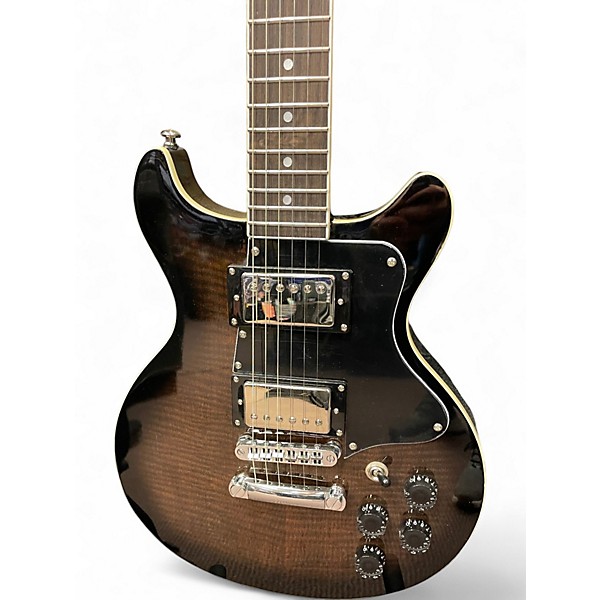 Used Firefly CLASSIC DOUBLE CUT TRANS BLACK BURST Solid Body Electric Guitar