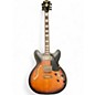 Used Washburn HB36 Sunburst Hollow Body Electric Guitar thumbnail
