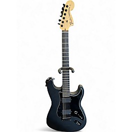 Used Fender Jim Root Signature Stratocaster Satin Black Solid Body Electric Guitar