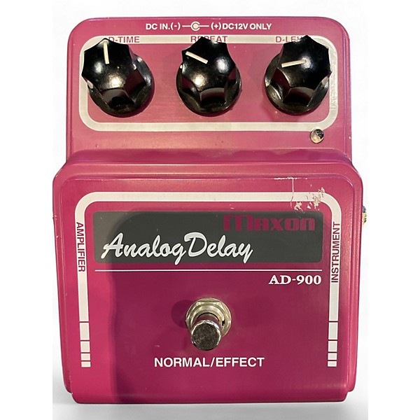Used Maxon ANALOG DELAY Effect Pedal