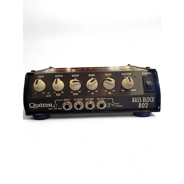 Used Quilter BASS BLOCK 802 Bass Amp Head