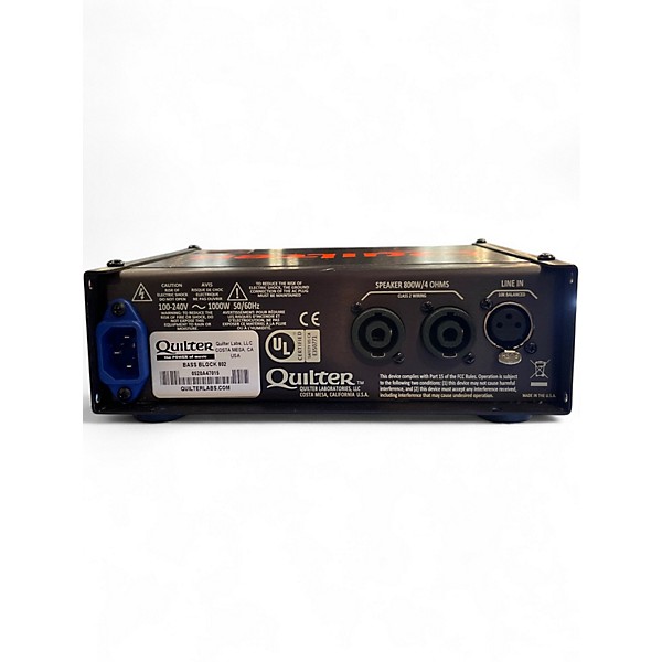 Used Quilter BASS BLOCK 802 Bass Amp Head
