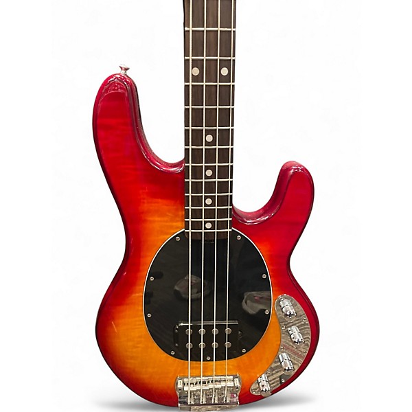 Used Sterling by Music Man Ray34 Cherry Burst Electric Bass Guitar
