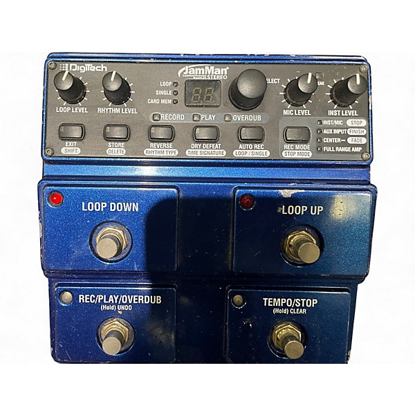 Used DigiTech JML2 JamMan Stereo Looper and Phrase Sampler Pedal