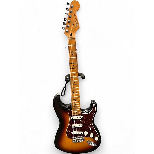 Used Fender Roadhouse Stratocaster 3 Color Sunburst Solid Body Electric Guitar