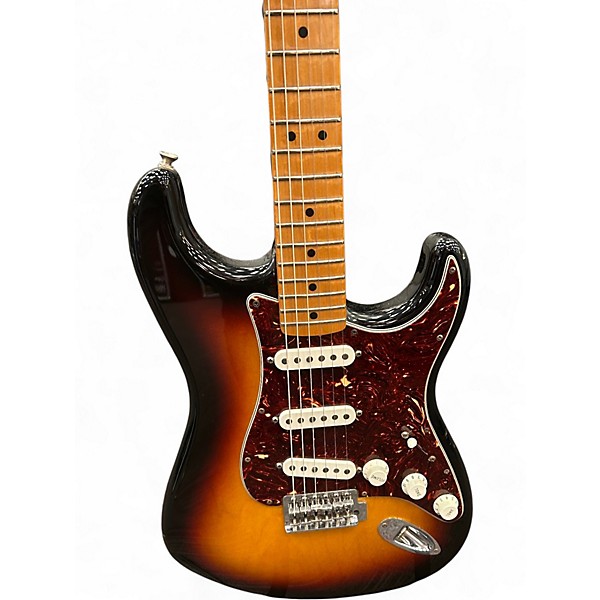 Used Fender Roadhouse Stratocaster 3 Color Sunburst Solid Body Electric Guitar