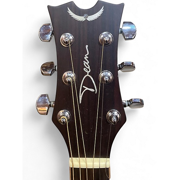 Used Dean ENA Natural Acoustic Electric Guitar