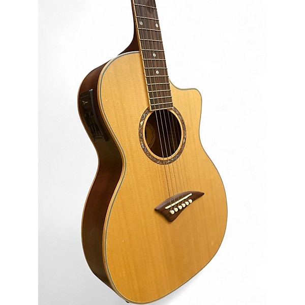 Used Dean ENA Natural Acoustic Electric Guitar
