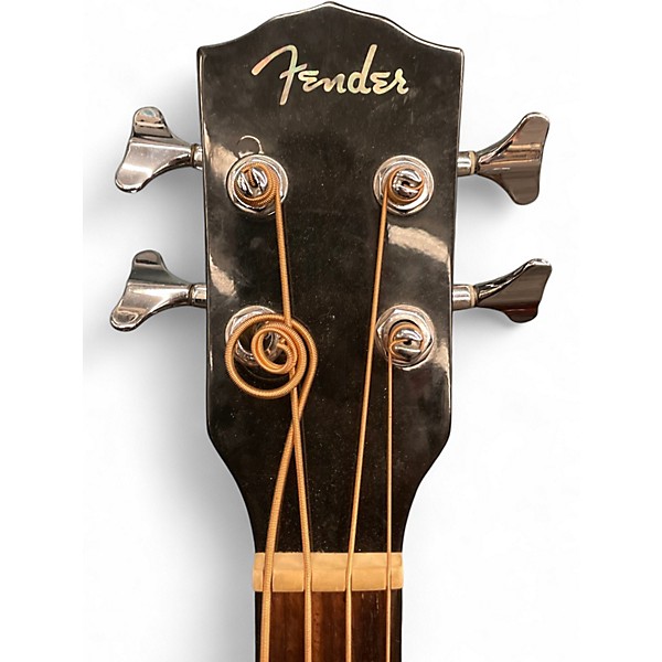 Used Fender BG-29 Black Acoustic Bass Guitar