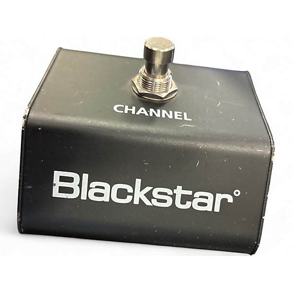 Used Blackstar SINGLE BUTTON FOOTSWITCH WITH LED Footswitch